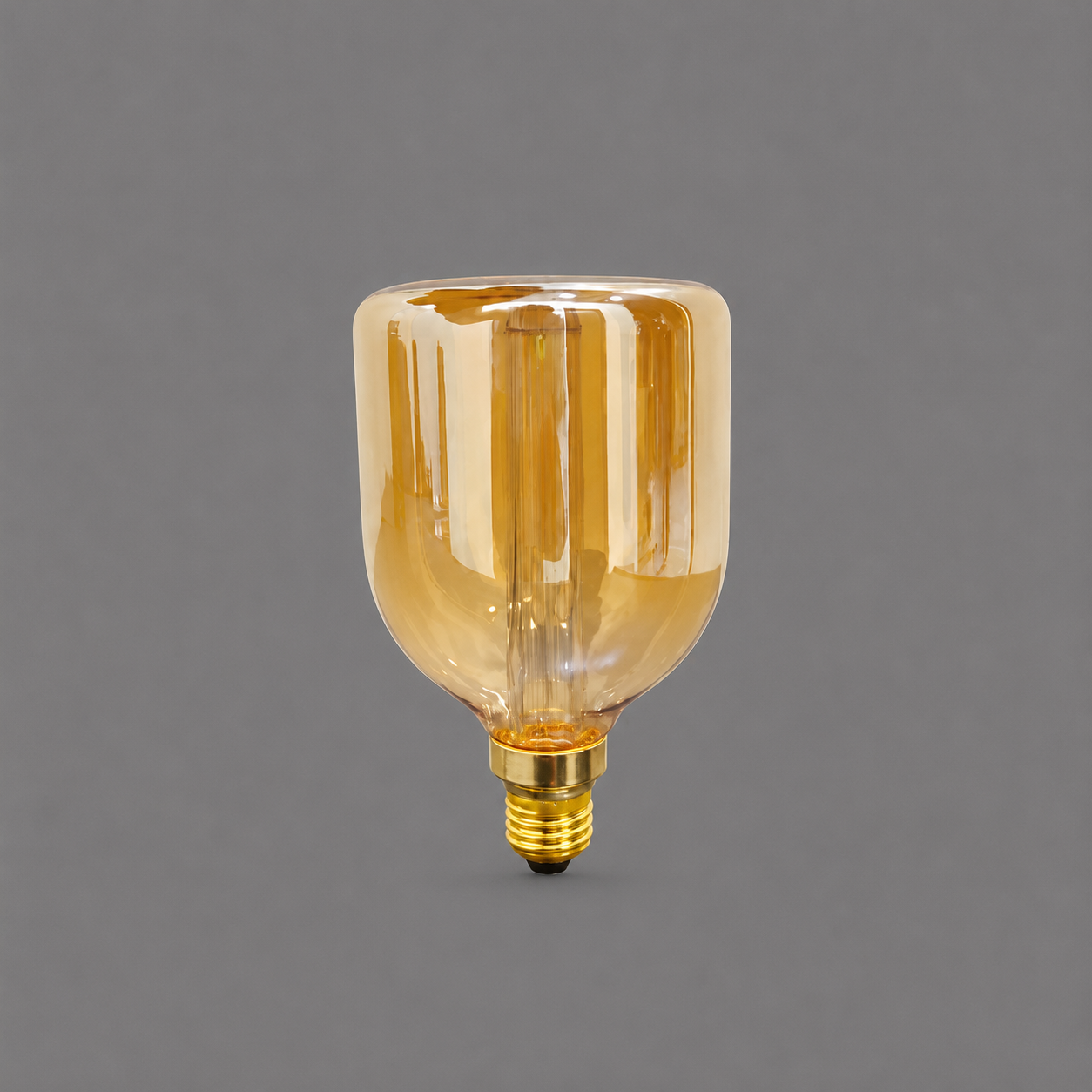 Amber LED Decorative Bulb 3W Dimmable | E27 | 2000K