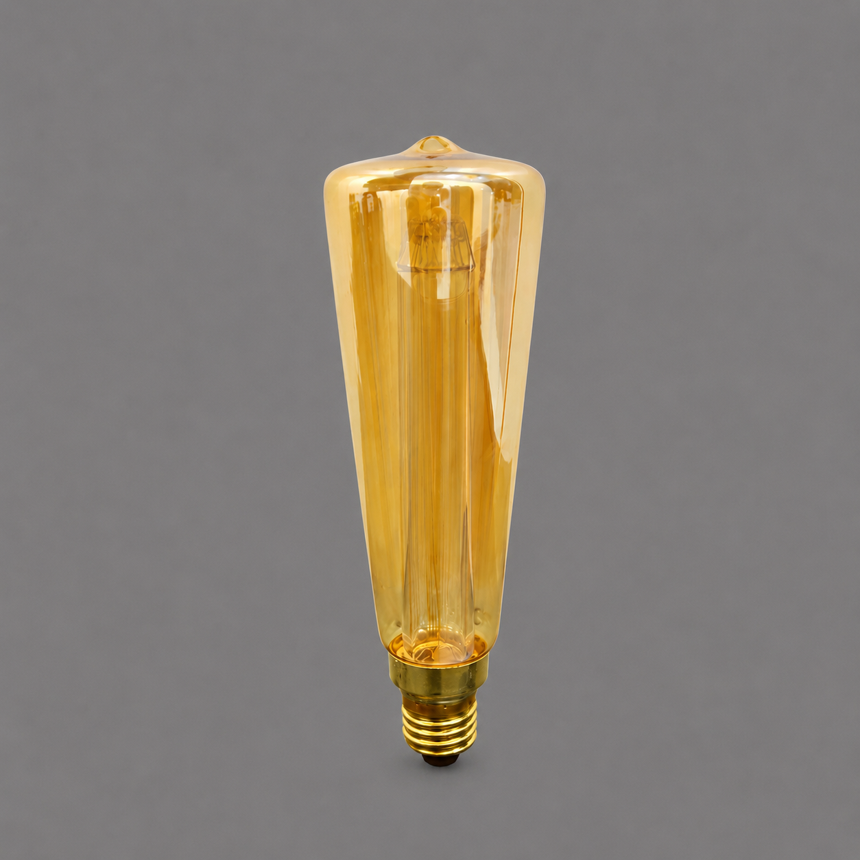 Amber LED Decorative Bulb 3W Dimmable | E27 | 2000K