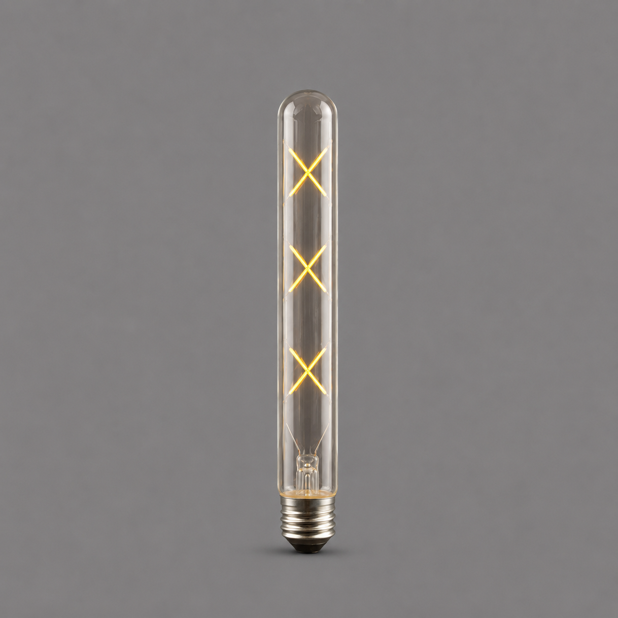 LED Filament Tube Bulb – 8W E27 2700K (Amber/Clear) – 30cm