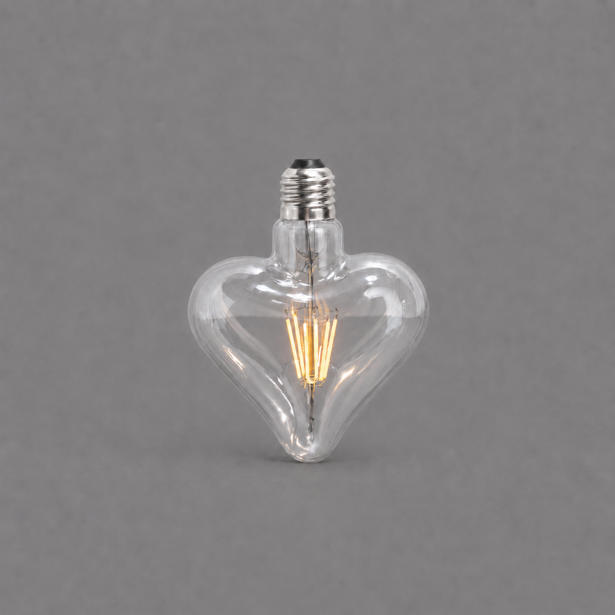 Heart LED Filament Bulb