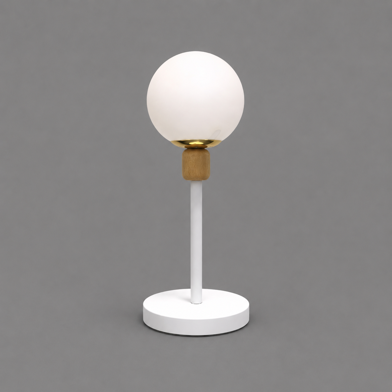 Frosted Globe Table Lamp