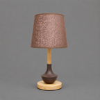 Textured Coffee Shade Table Lamp
