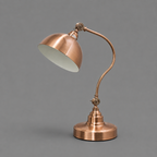Vintage Brushed Gold Table Lamp