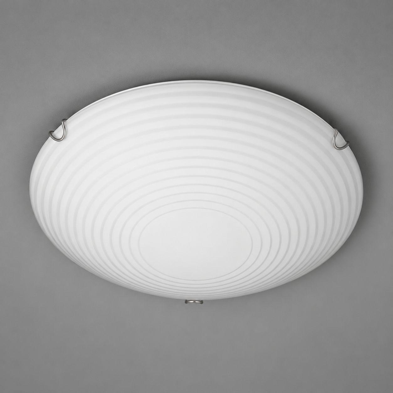 Round Ripple Ceiling Light