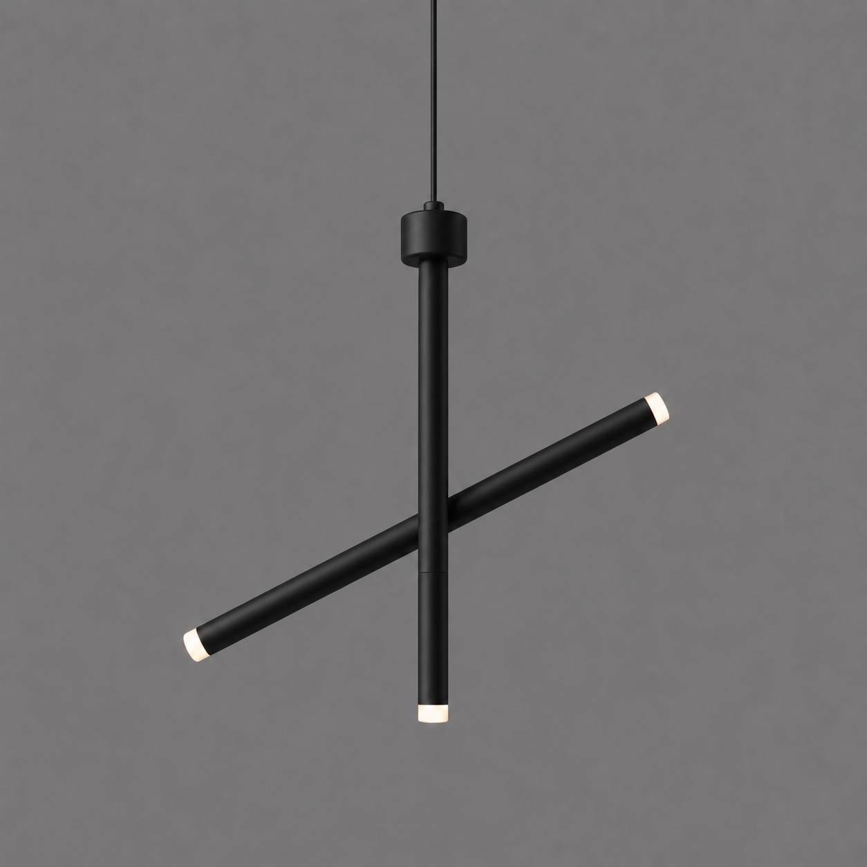 Adjustable Cross LED Pendant Light