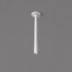 White Round Recessed LED Pendant
