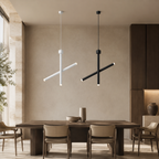 Adjustable Cross LED Pendant Light