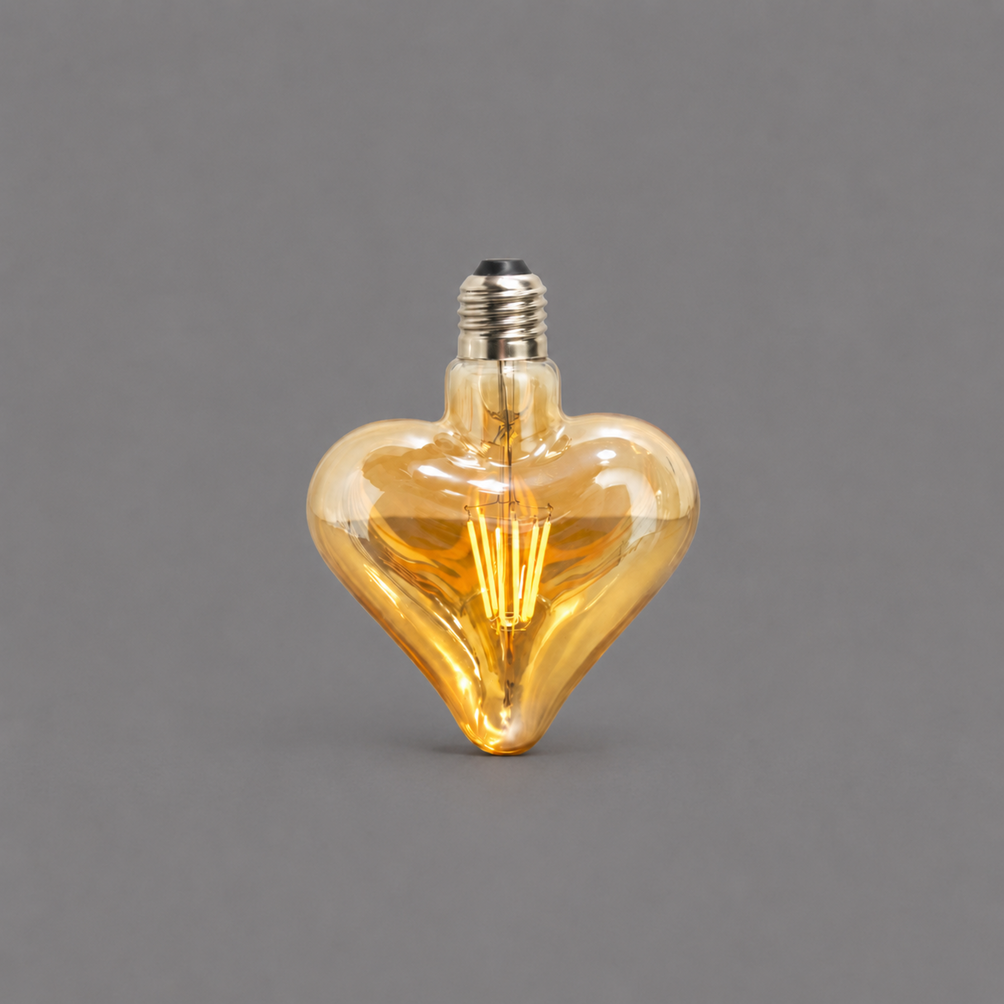 Heart LED Filament Bulb